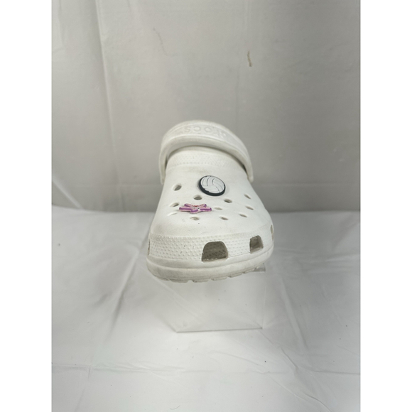 Crocs Classic Clog Womens White Size 9 - Picture 13 of 16